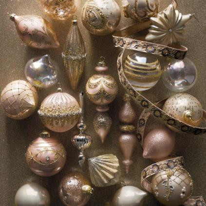 Champagne Toast 30-piece Ornament Collection | Frontgate