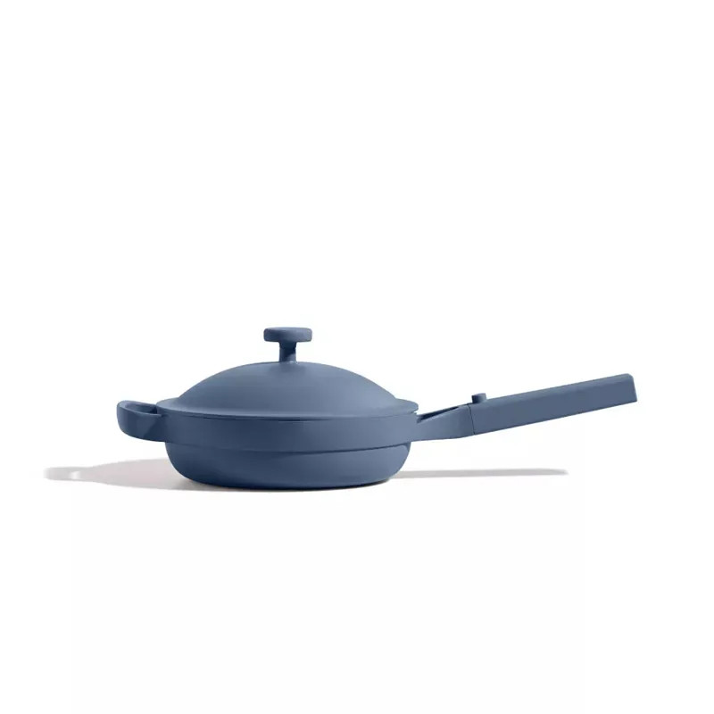 Our Place 8.5"" Ceramic Nonstick Mini Always Pan - Blue | REBEL (formerly Rebelstork)