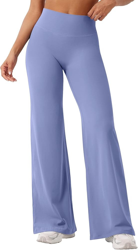 YEOREO - Leggings rectos de entrenamiento para mujer, sin costuras frontales, de 29, 31.5 y 33 pu... | Amazon (US)