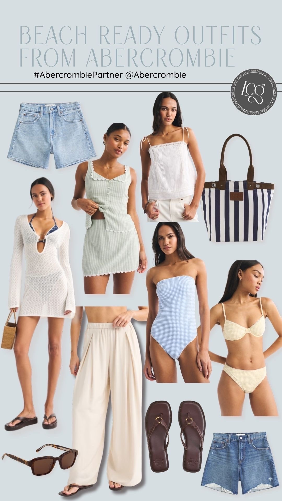 #AbercrombiePartner @Abercrombie - summer outfit inspo perfect for a beach vacation!!

#LTKSeasonal #LTKSwim