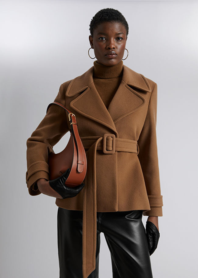 Belted Wool Jacket | & Other Stories US