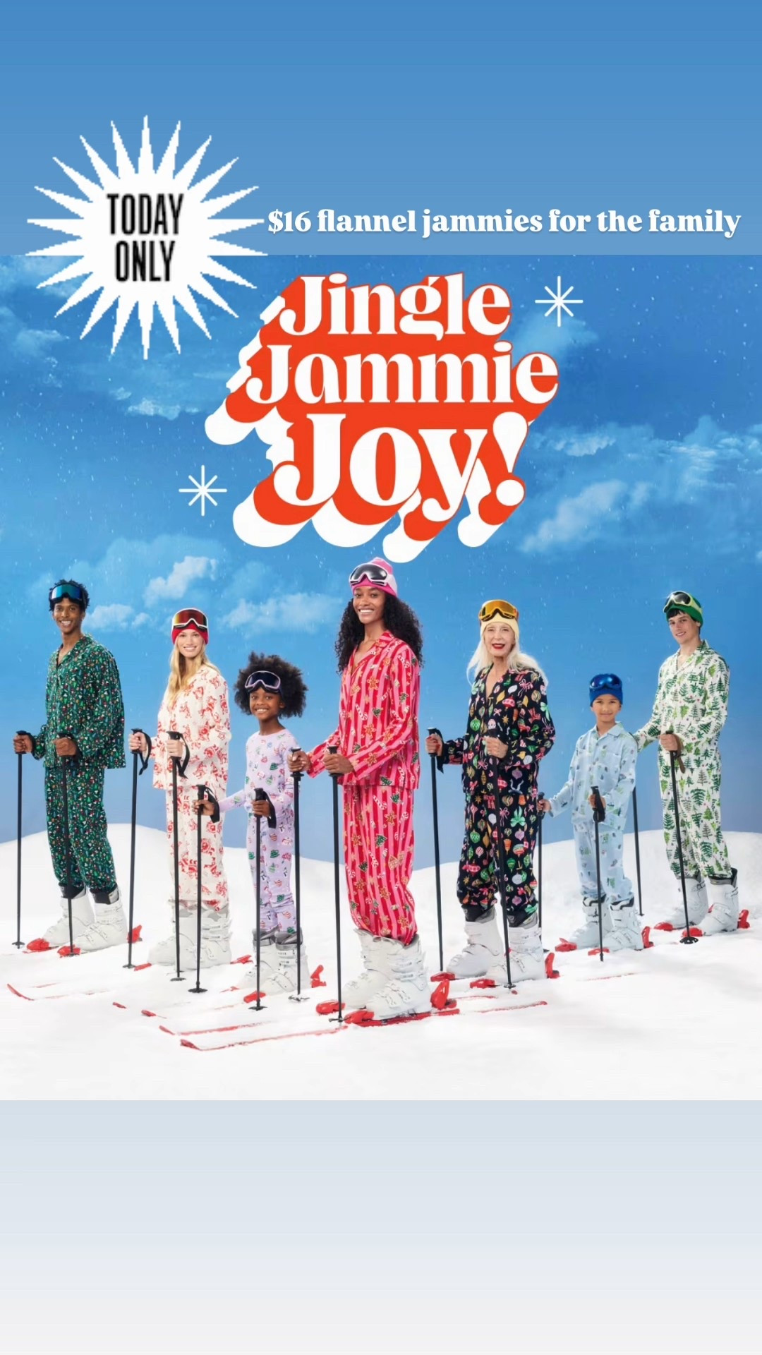 Old navy deal of the day, $16 flannel jammies for the family



#LTKSaleAlert #LTKSeasonal #LTKFindsUnder50