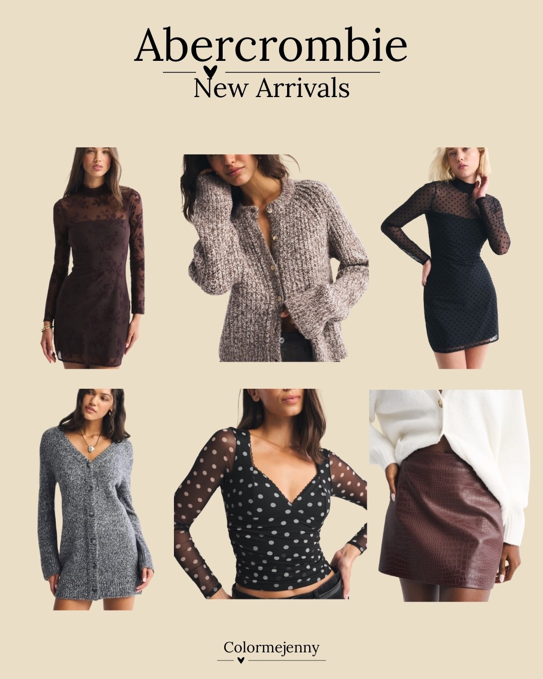 Abercrombie New Arrivals 

#LTKStyleTip #LTKHoliday #LTKSaleAlert