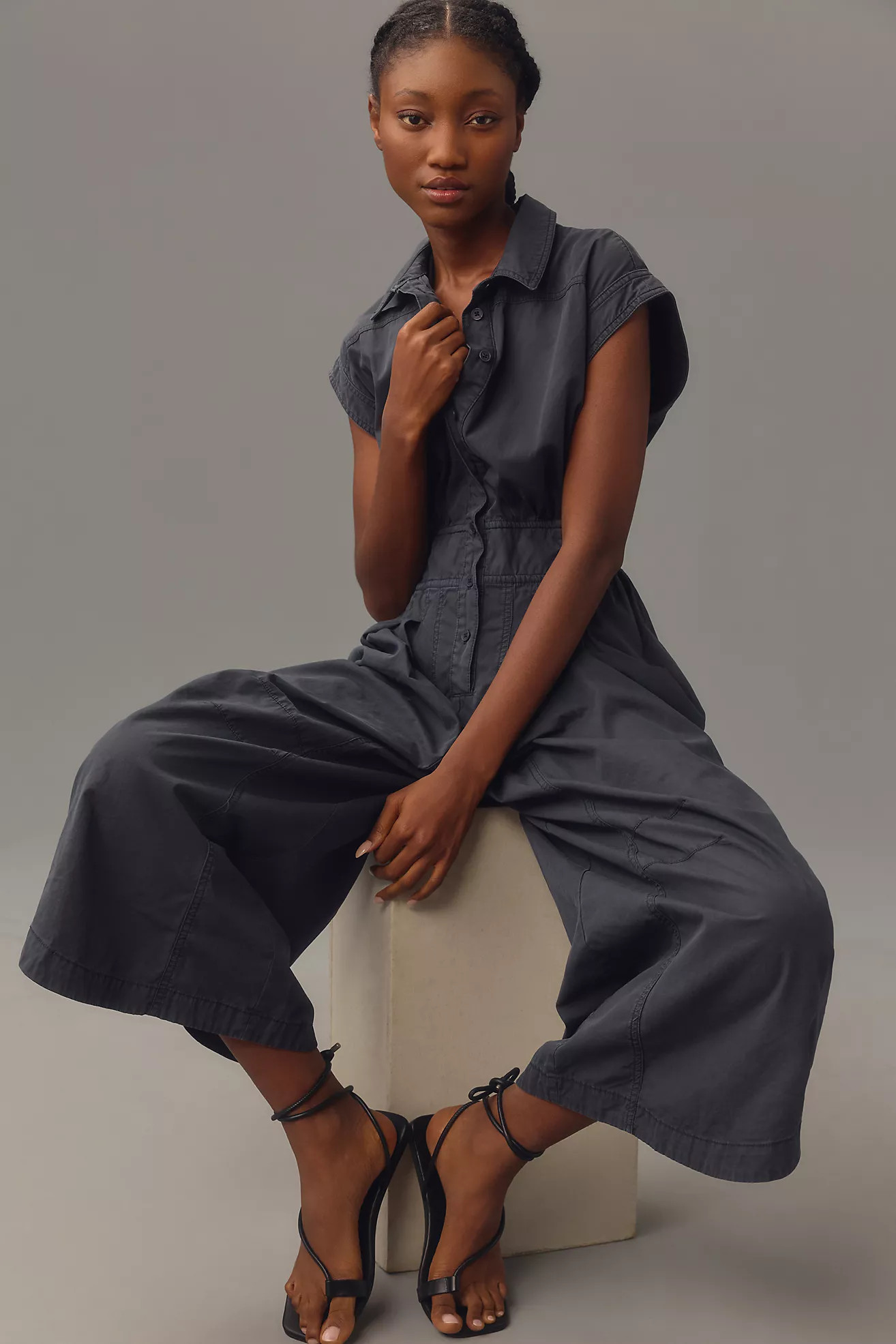 By Anthropologie Shirting Parachute Jumpsuit | Anthropologie (US)