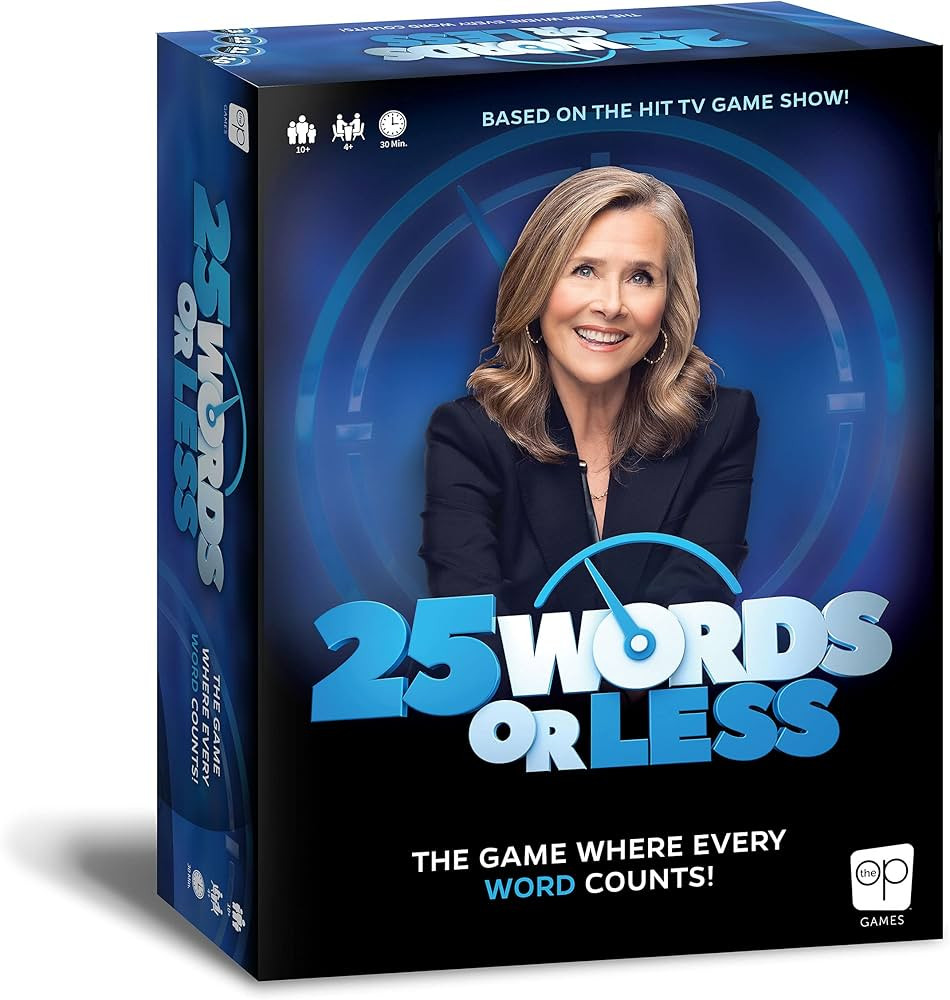 USAOPOLY 25 Words or Less | Fast-Paced Word/Friends & Family Board Game | Based on Popular TV Gam... | Amazon (US)