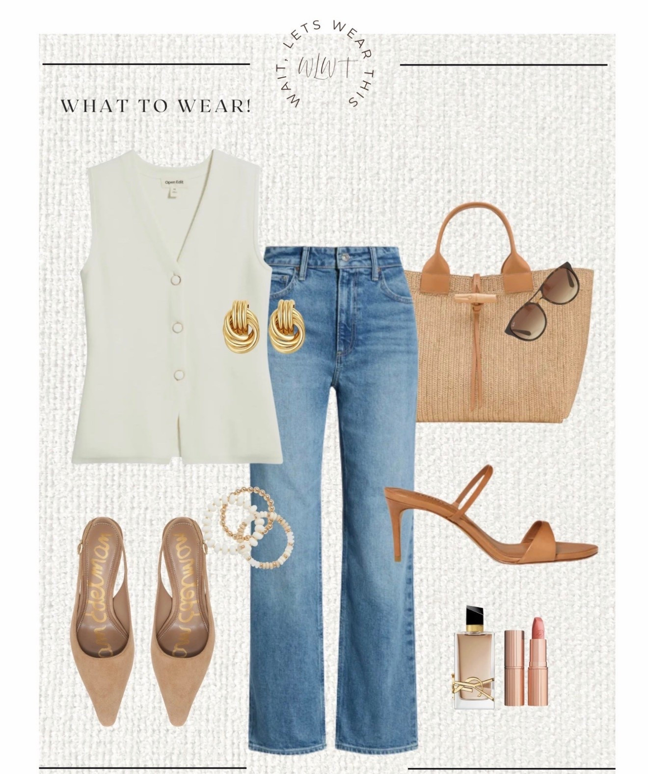 Love this knit vest- comes in two colors☀️

#LTKSeasonal #LTKOver40 #LTKootd