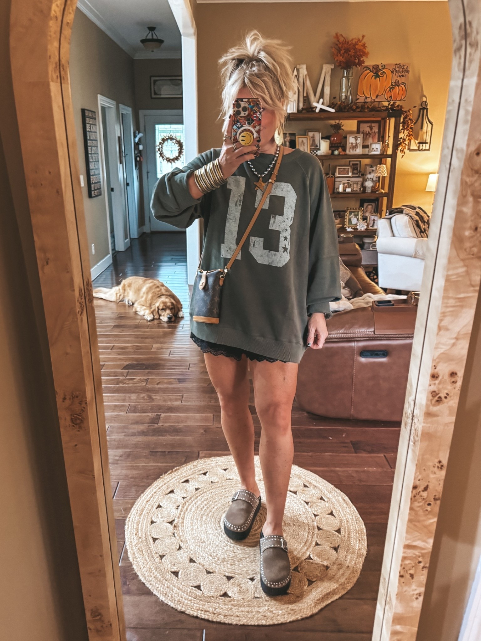 My out to eat Mexican and grocery store fit ♥️ 
•Sweatshirt M (it’s an oversized fit)
•Shorts M (linked what’s available from Aerie)
•Shoes TTS (OMG so cute) 
@Aerie

#LTKootd #LTKgrwm #LTKOver40