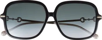 58mm Square Sunglasses | Nordstrom Rack