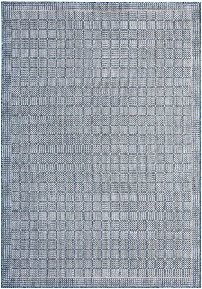 Home Dynamix Nicole Miller New York Patio Country Luna Indoor/Outdoor Area Rug, Blue/Gray, 5'2"x7... | Amazon (US)