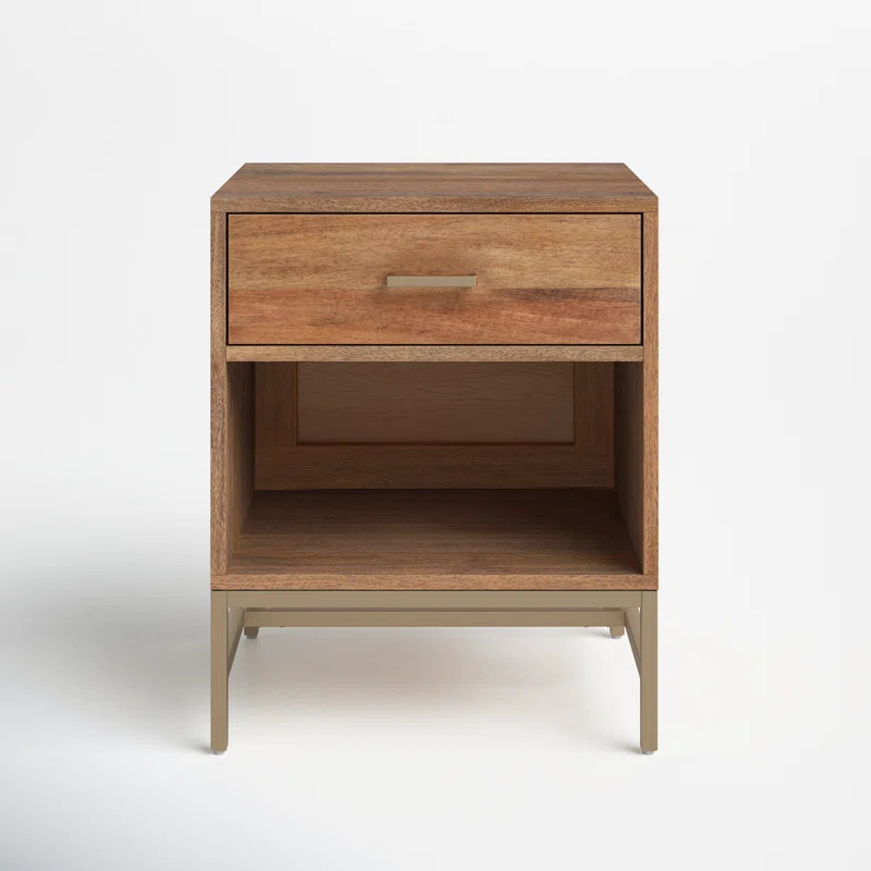 Rowley 1 - Drawer Nightstand | Wayfair North America