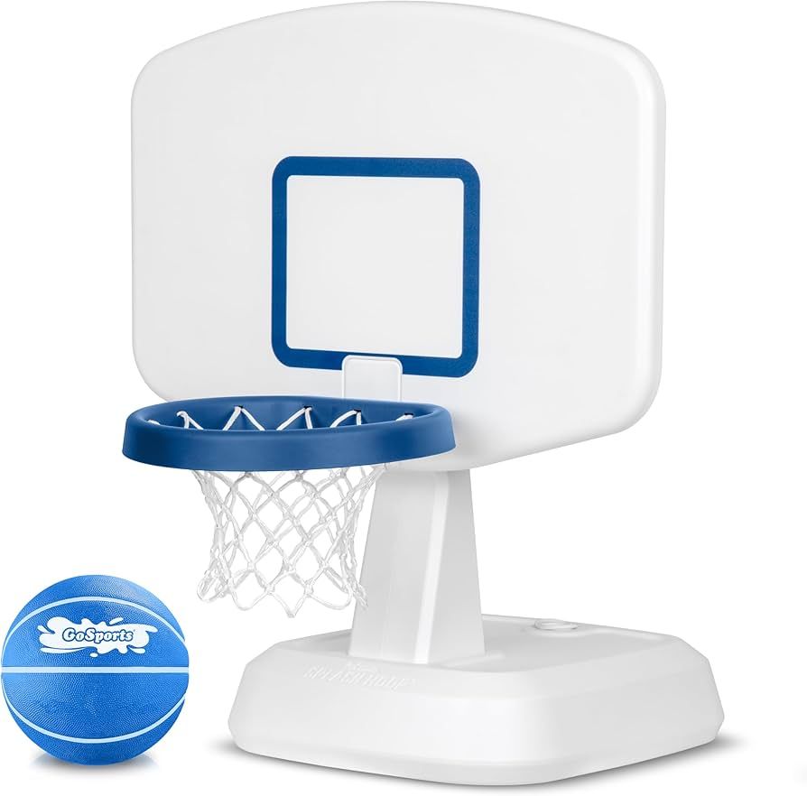 GoSports Splash Hoop Classic Swimming Pool Basketball Game - Blue or White | Amazon (US)