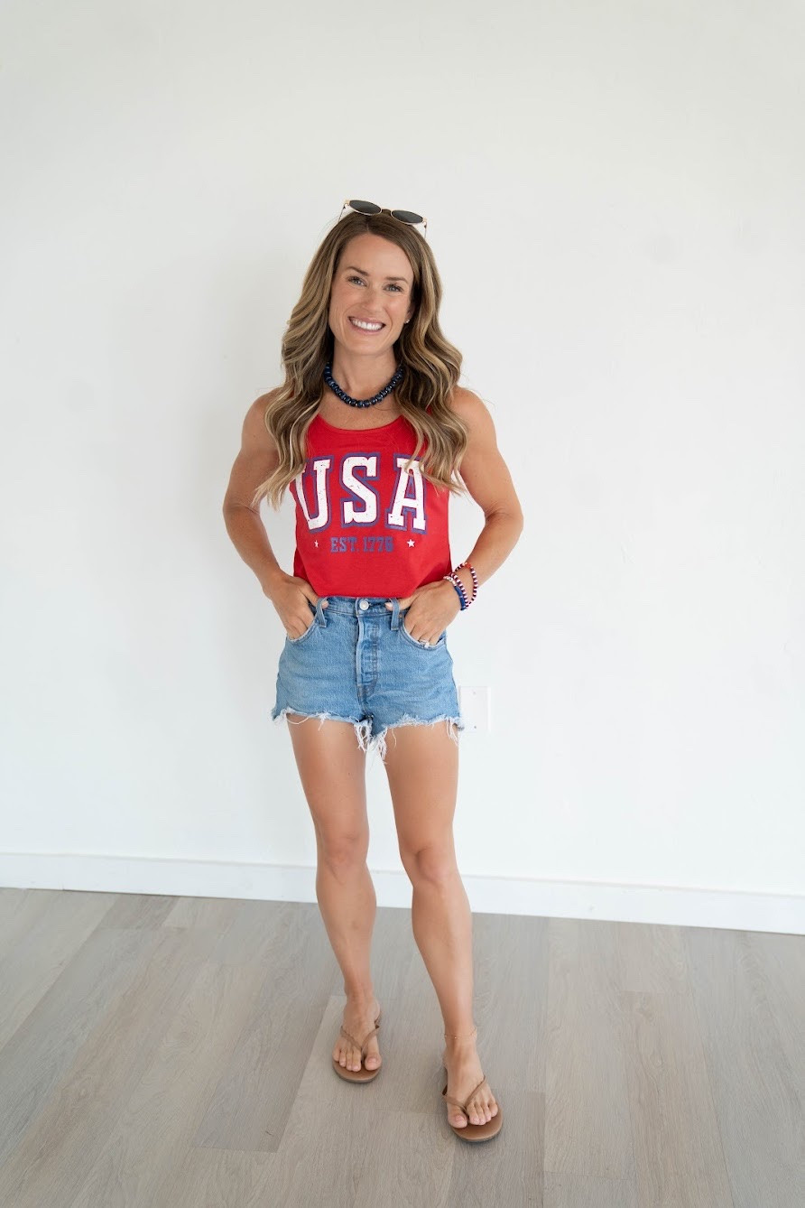 Cute summer outfits for the 4th of July

summer outfit summer fashion Amazon fashion shorts tank top sandals mom style trendy outfits summer style  matching set  denim shorts

#LTKootd #LTKgrwm #LTKmomlife