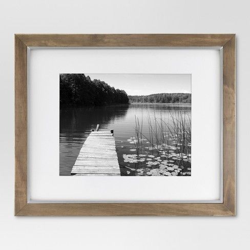 Single Picture Frame 11X14 Brown - Threshold™ | Target