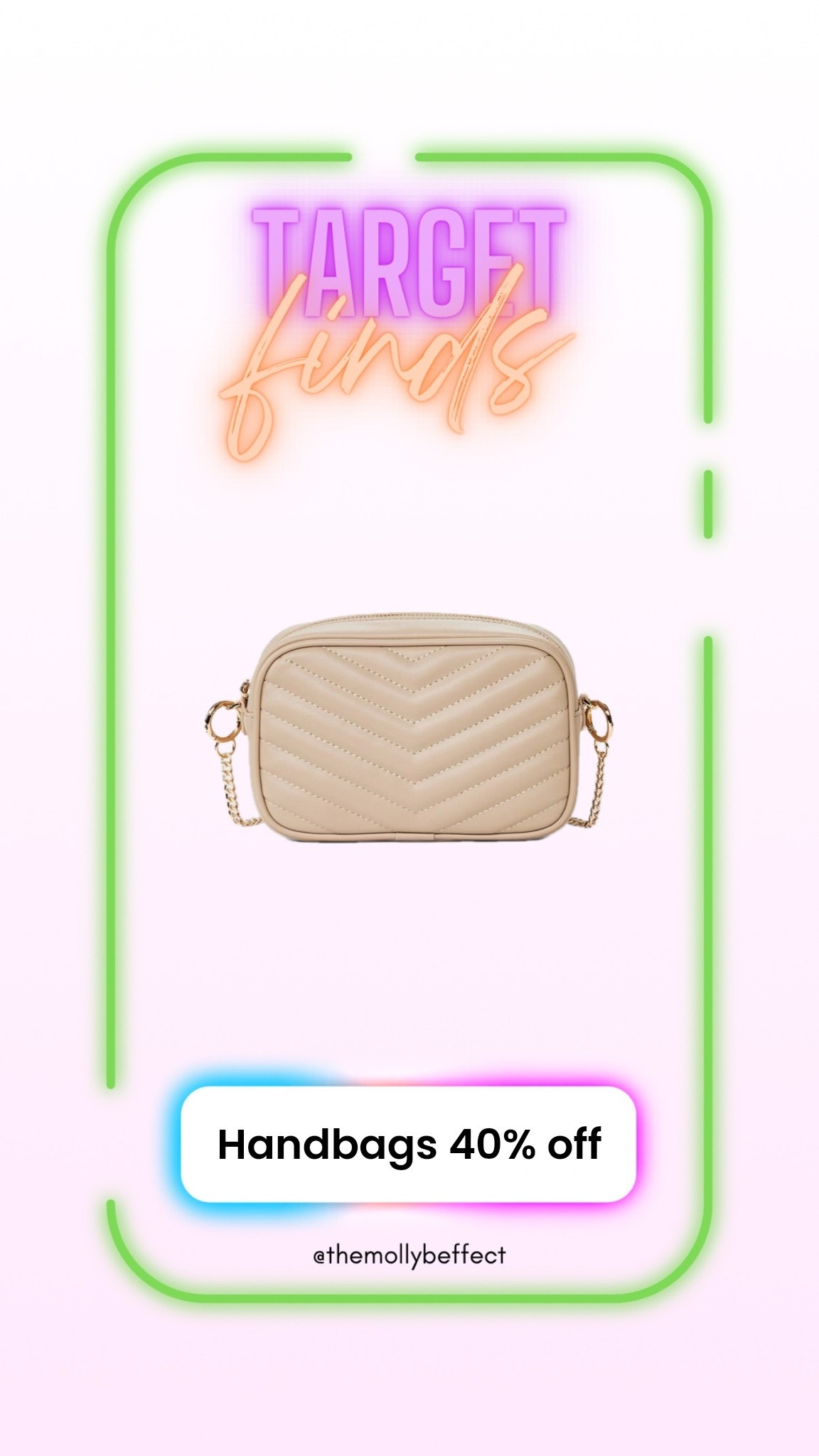 Target handbags are 40% off!!! So many cute options

#LTKmomlife #LTKActive #LTKSaleAlert