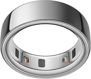 Oura Ring 4 - Silver - Size 6 - Smart Ring - Unique Sizing, Not Standard US Ring Sizes - Size Fir... | Amazon (US)