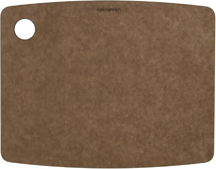 Kitchen Series 11.5" \u00d7 9" Cutting Board in Nutmeg | Amazon (US)