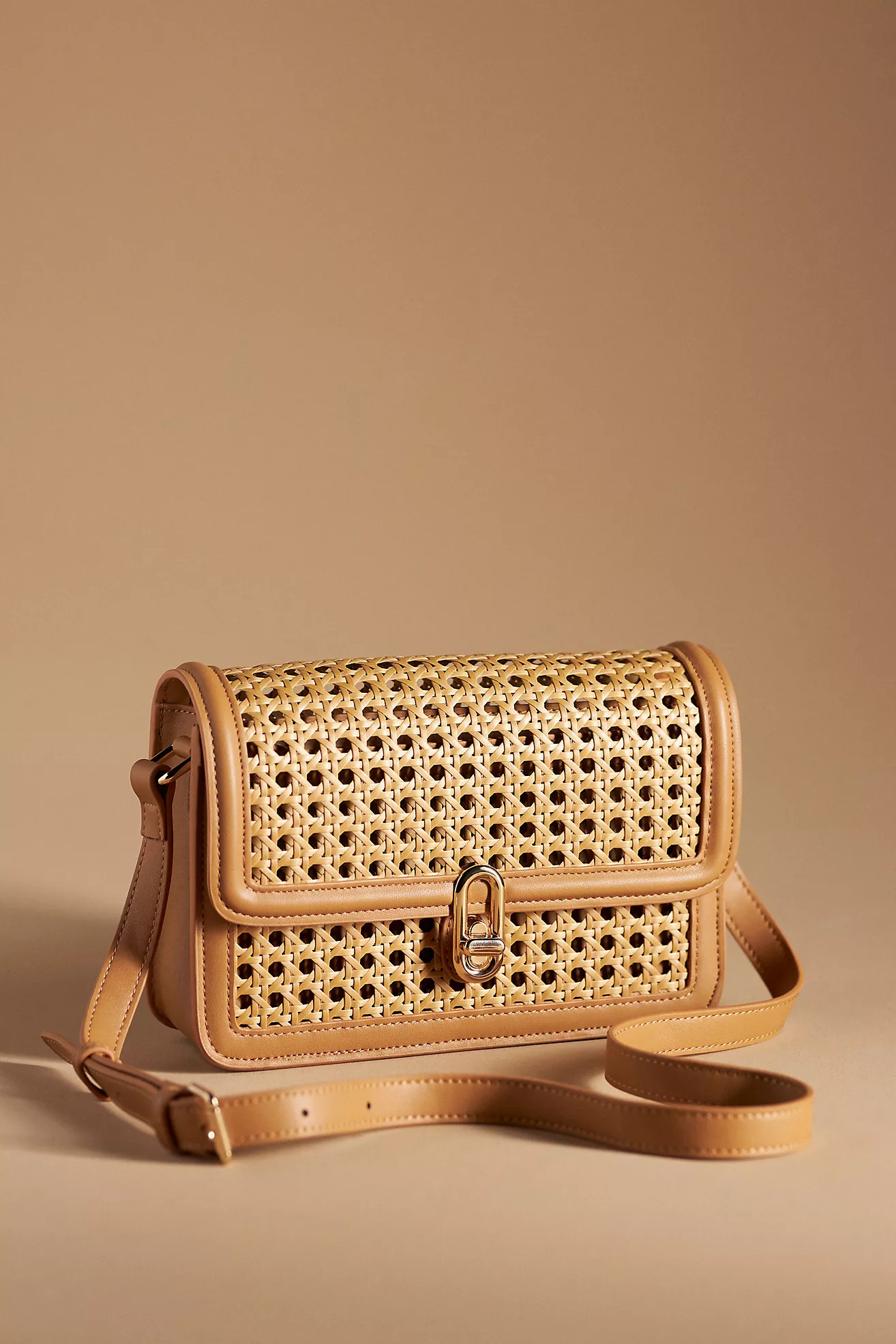 Jules Kae Mia Rattan Crossbody | Anthropologie (US)