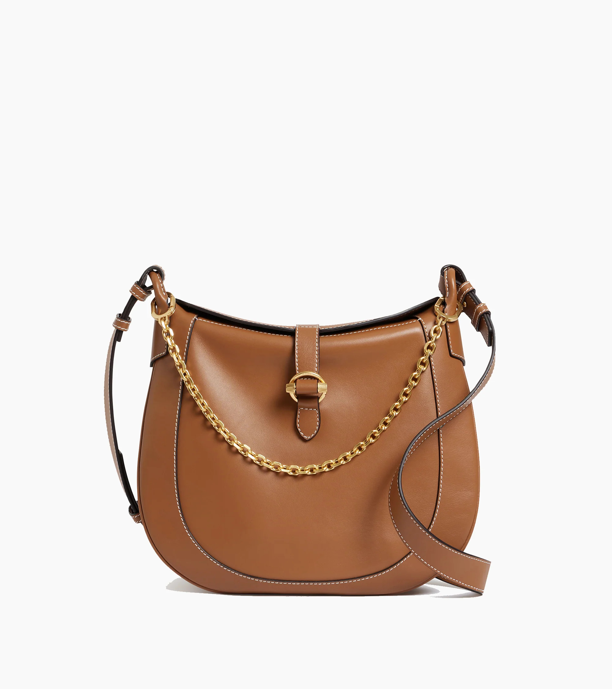 Pia large shoulder bag in smooth leather | Le Tanneur