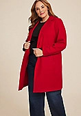 Plus Size One Button Dress Coat | Maurices
