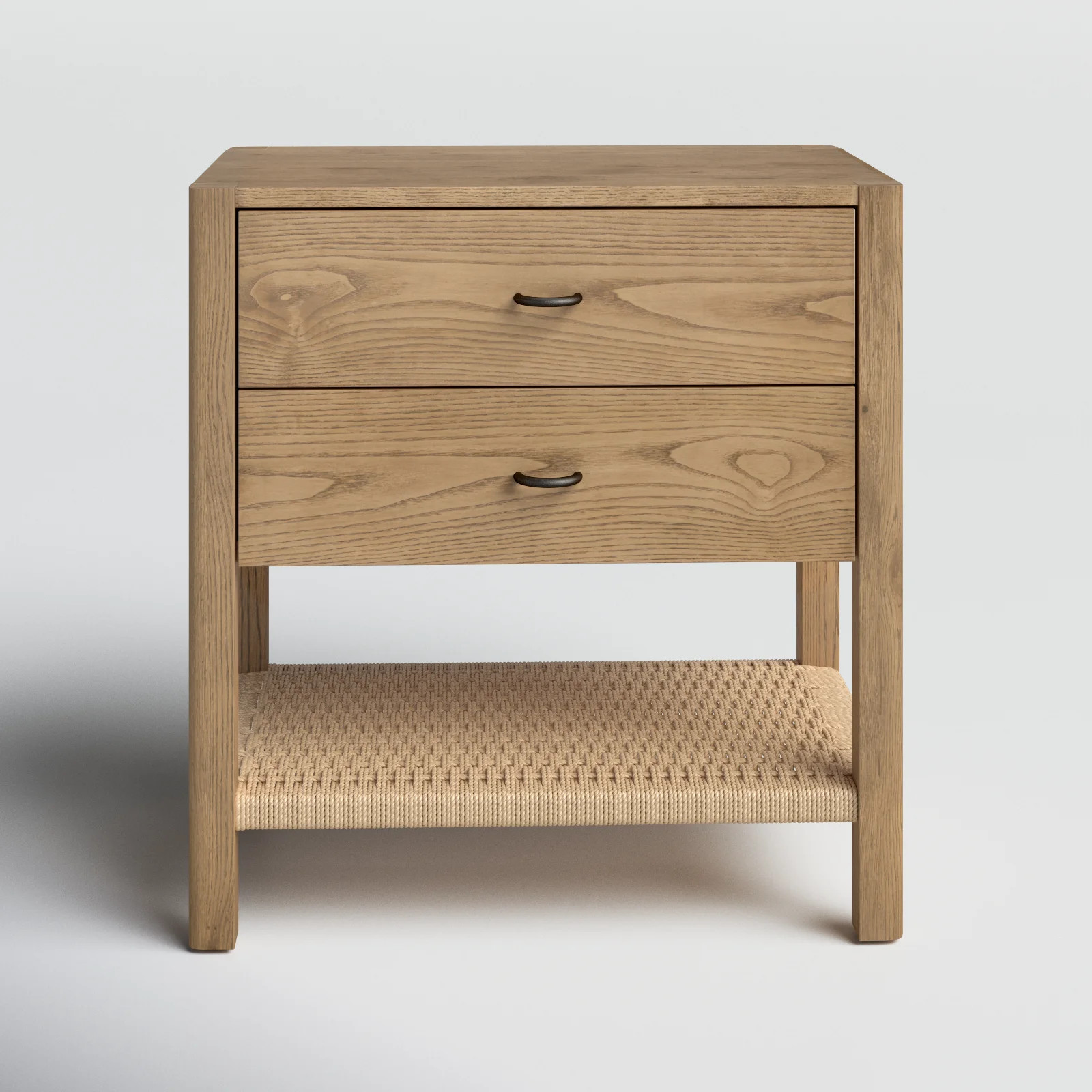 Deirdre 2 - Drawer Woven Nightstand | Birch Lane