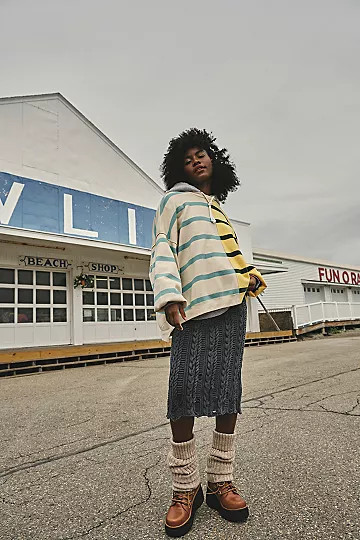 Mountain Weekend Over-The-Knee Socks | Free People (Global - UK&FR Excluded)