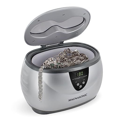 Magnasonic Professional Ultrasonic Jewelry Cleaner with Digital Timer for Eyeglasses, Rings, Coin... | Amazon (US)