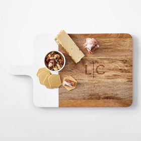 Wood and Enamel Handled Cheese Board​ | Mark and Graham