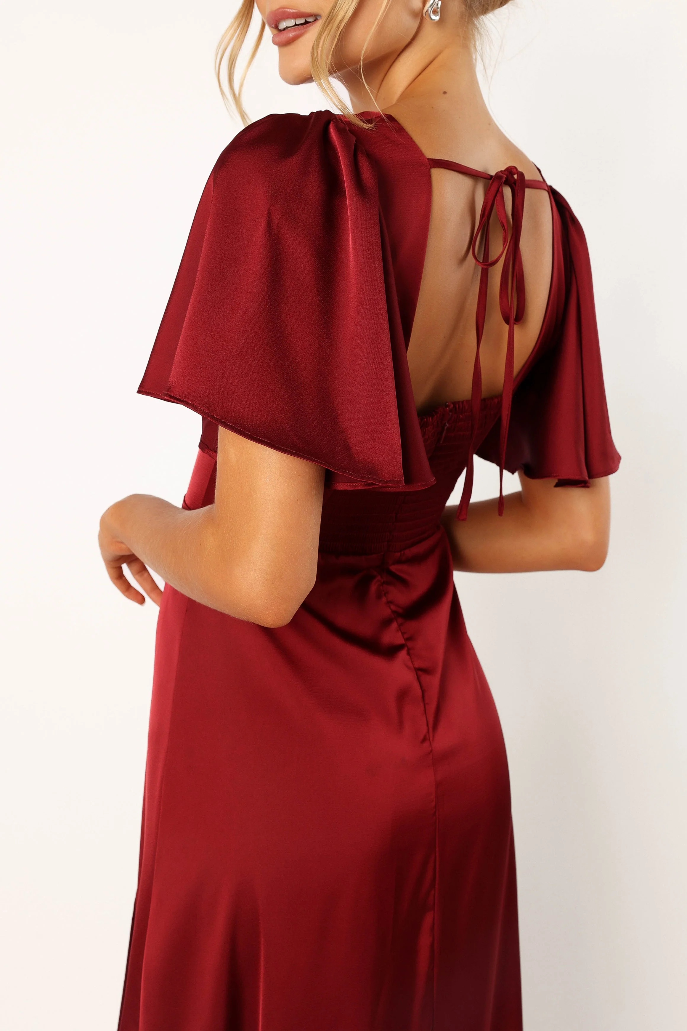 Casper Maxi Dress - Wine | Petal & Pup (US)