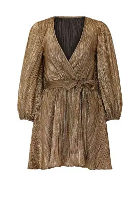 Belissa Pleat Dress | Rent the Runway