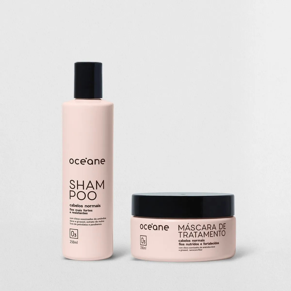 Kit Máscara de Tratamento + Shampoo Para Cabelos Normais Océane (2 Produtos) | Oceane (BR)