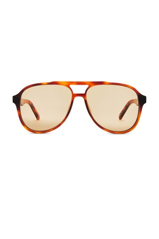 Le Specs Tragic Magic Sunglasses in Toffee Tort Amber Tint from Revolve.com | Revolve Clothing (Global)