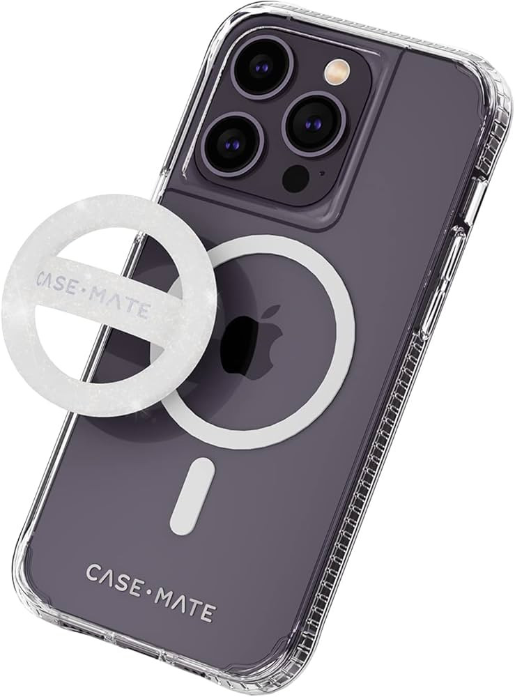 Case-Mate Magnetic Phone Grip [Loop Grip] - Removable Magnetic Phone Ring Holder for Hand - Soft ... | Amazon (US)