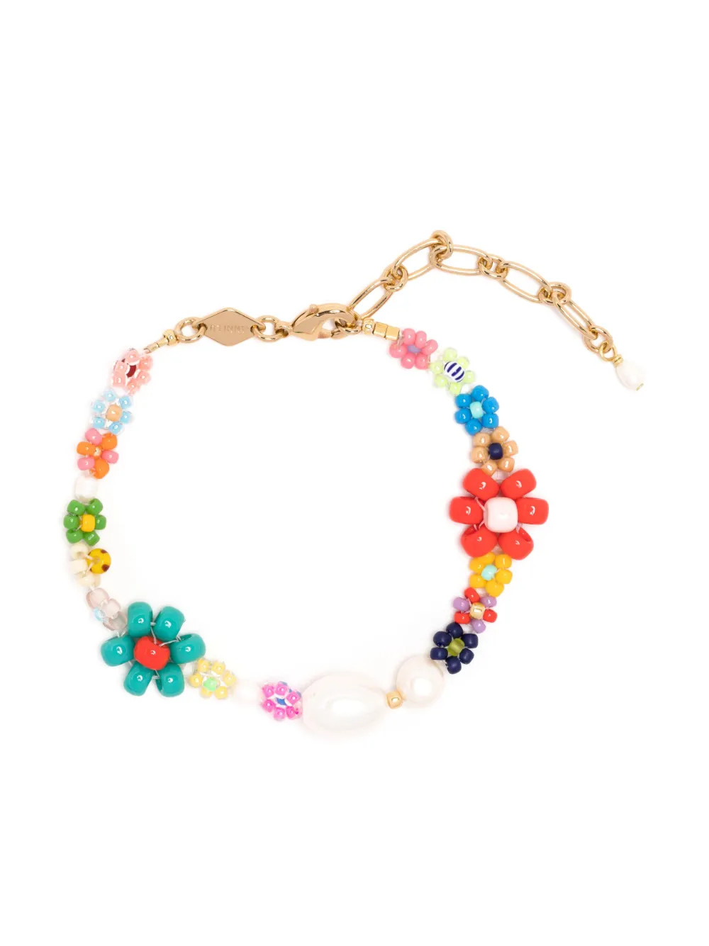 Anni Lu Mexi Flower pearl-detail Bracelet | Multicolour | FARFETCH | Farfetch Global