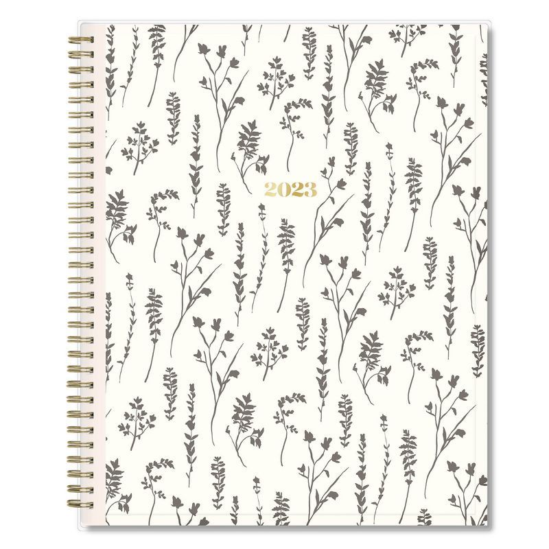 2023 Planner Weekly/Monthly 8.5"x11" Pressed Floral/Raindrop - The Everygirl for Blue Sky | Target