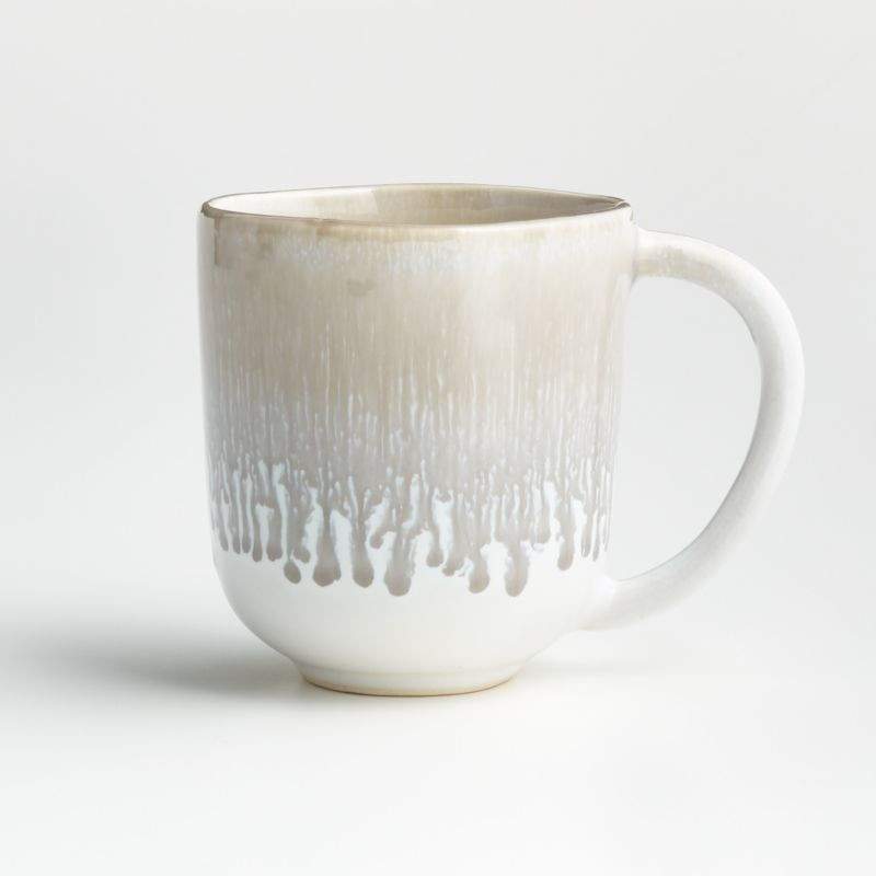 Caspian Grey Reactive Glaze Mug + Reviews | Crate and Barrel | Crate & Barrel