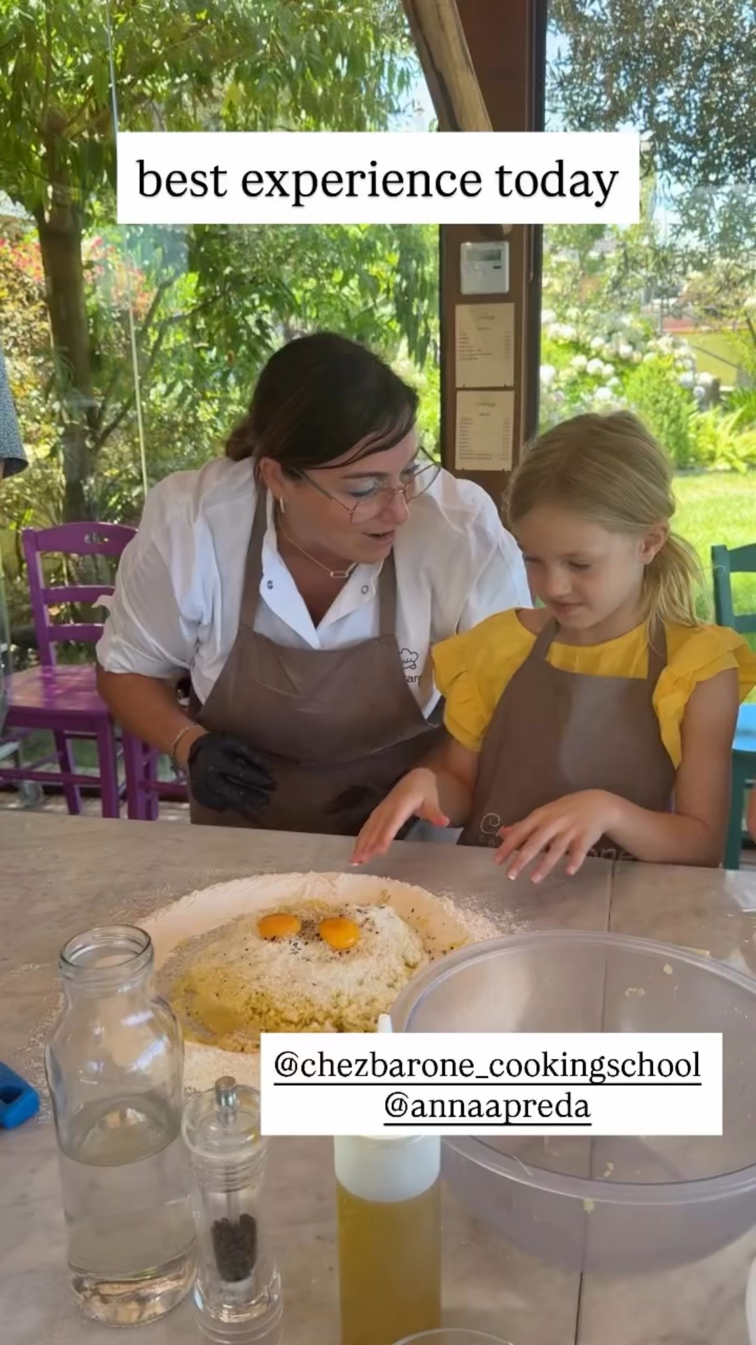 @chezbarone_cookingschool 
@annaapreda  best experience today