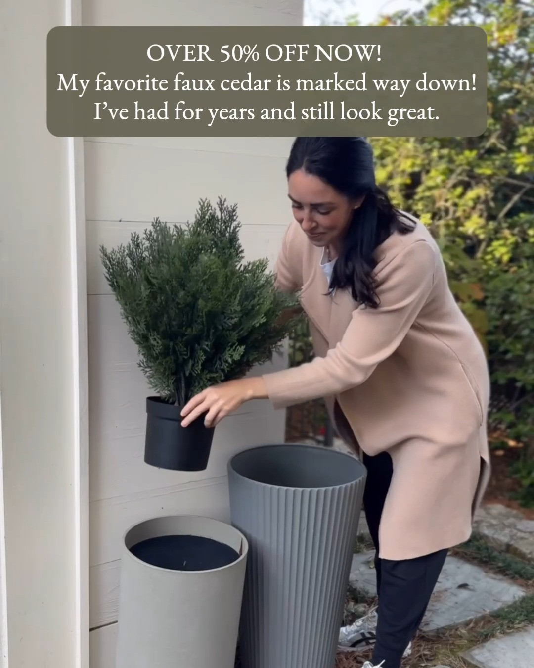 Over 50% off now for the Amazon Early Prime Deals! My favorite faux cedar is marked way down. I have had mine for years and they still look great on the front porch all year long. 

 #amazonprimedeals #earlyprimedeals #primeday #amazondeals #fauxcedar #fauxplants #artificialtree #artificialplants #frontporch #porchdecor #frontdoordecor #outdoordecor #curbappeal #amazonhome #salealert #founditonamazon #LTKSaleAlert