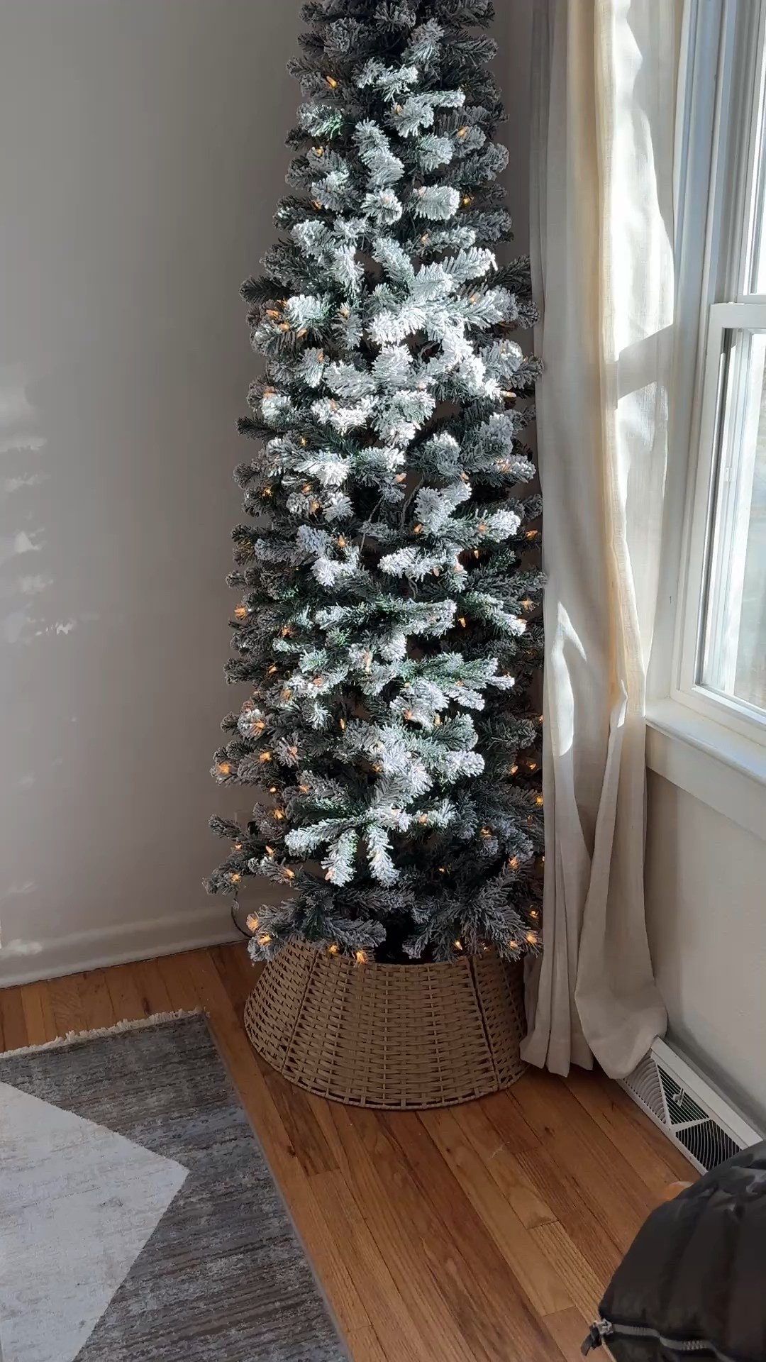 The perfect Cozy slim Christmas tree for any corner. This is the 7.5 foot slim tree. 

Christmas tree, slim Christmas tree, pencil Christmas tree, elegant Christmas tree, chic Christmas tree, shareconn slim tree 

#LTKHome #LTKFindsUnder100 #LTKHoliday