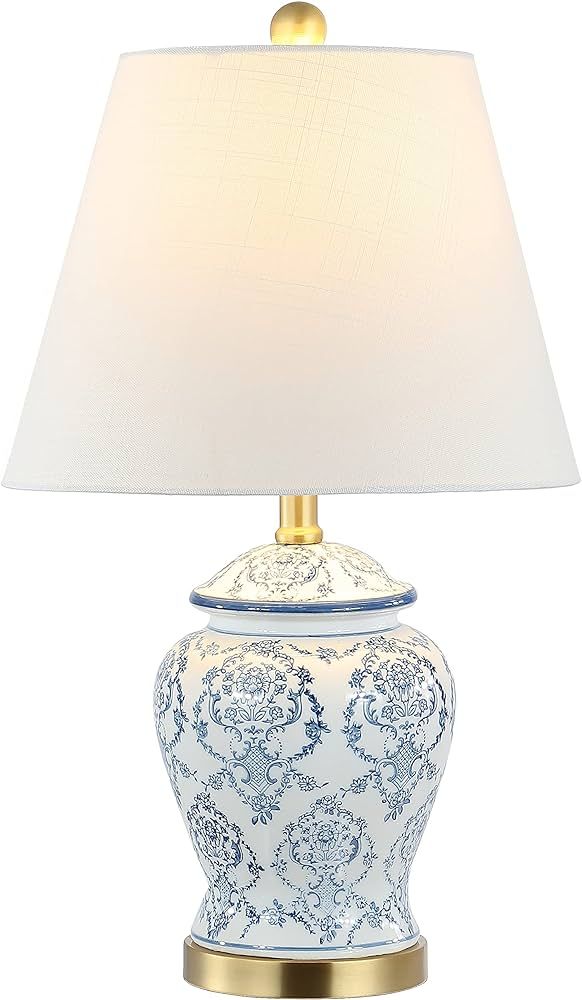 JONATHAN Y JYL3085A Juliana 22.25" Traditional Classic Chinoiserie Ceramic LED Table Lamp French ... | Amazon (US)