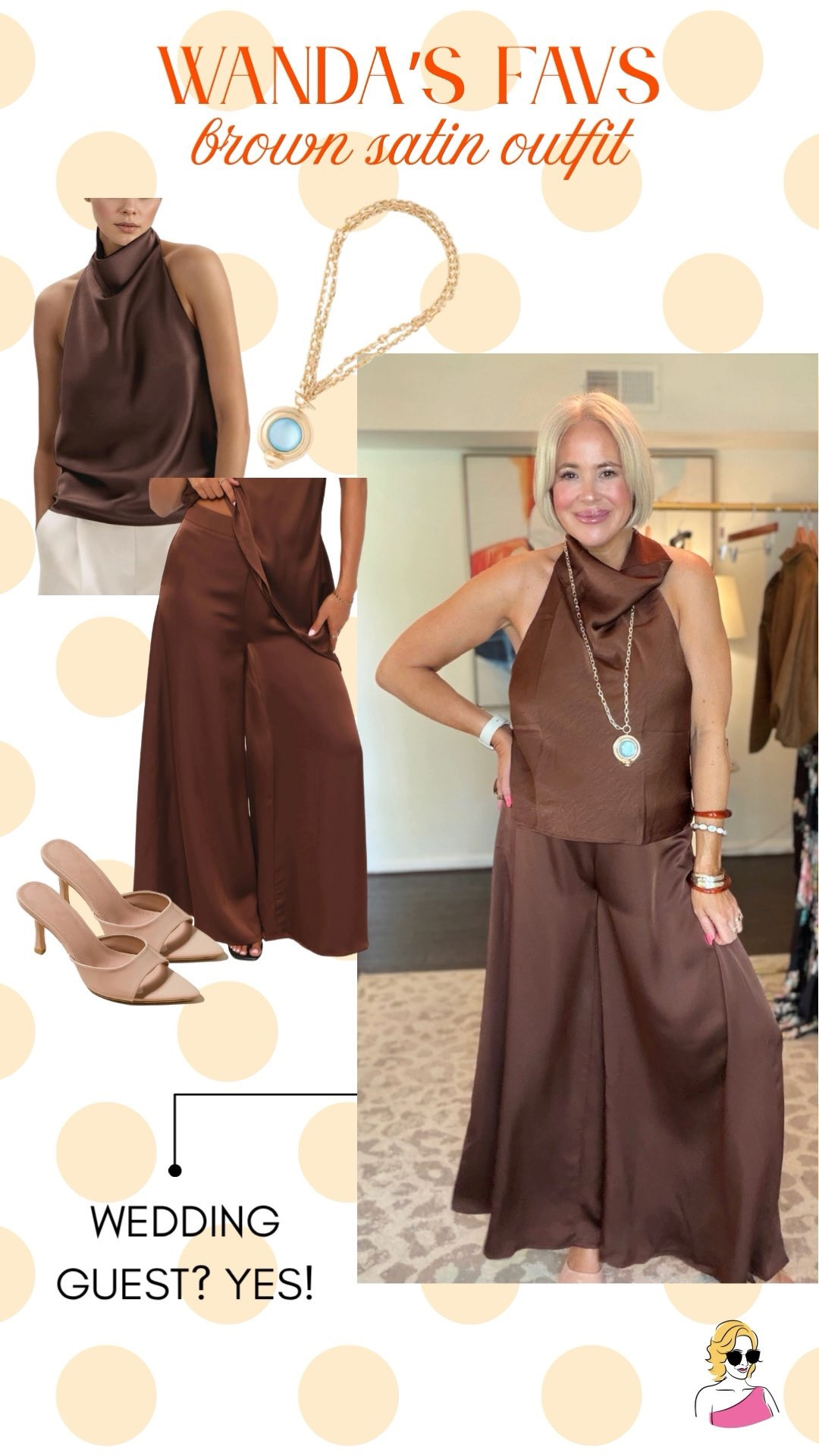 Perfect wedding guest look! A mix of Highland low priced items! top is Amazon and pants are petal and pup!  

 #LTKgrwm #LTKootd #LTKSeasonal