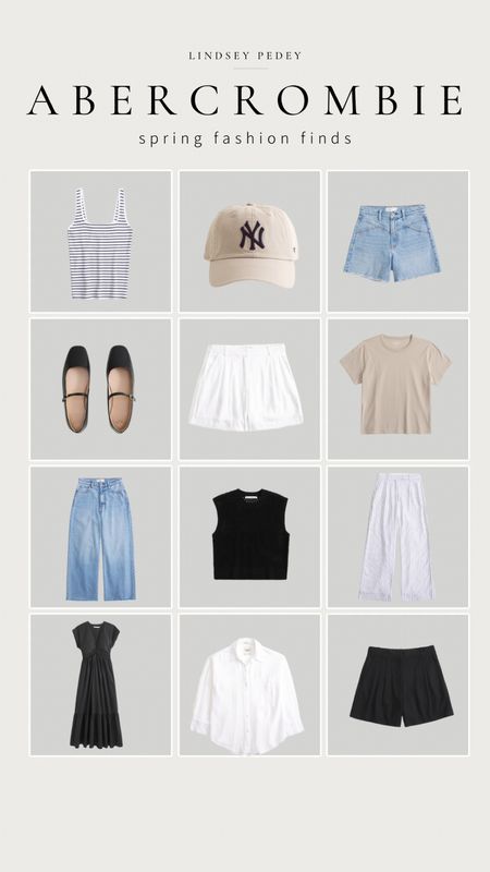 Abercrombie spring fashion finds 



Abercrombie, spring style , spring trends , denim , shorts , mom style , linen pants , t shirt , bodysuit , baseball cap , flats , dress , athleisure , capsule wardrobe  

#LTKfindsunder50 #LTKfindsunder100 #LTKsalealert