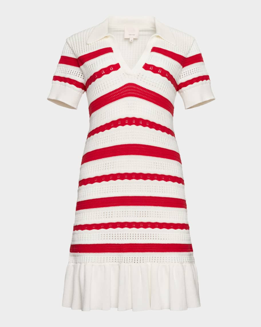 Cinq a Sept Clementine Knit Polo Dress | Neiman Marcus