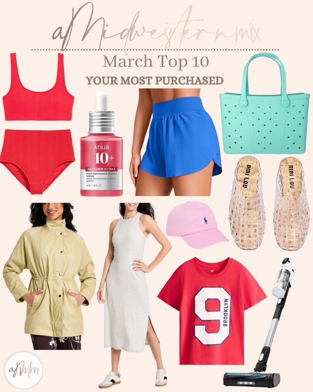 March’s top 10 best selling items from links I shared! A lot of these make me thing y’all are as ready for warm weather as I am! I own every single one of these items!! 

#LTKSaleAlert #LTKSeasonal #LTKmomlife