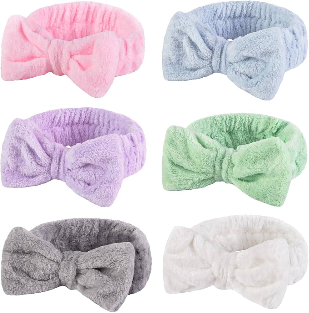 Shindel 6Pack Spa Headbands, Skincare & Makeup Headbands for Face Washing, Gift for Teen Girls, S... | Amazon (US)
