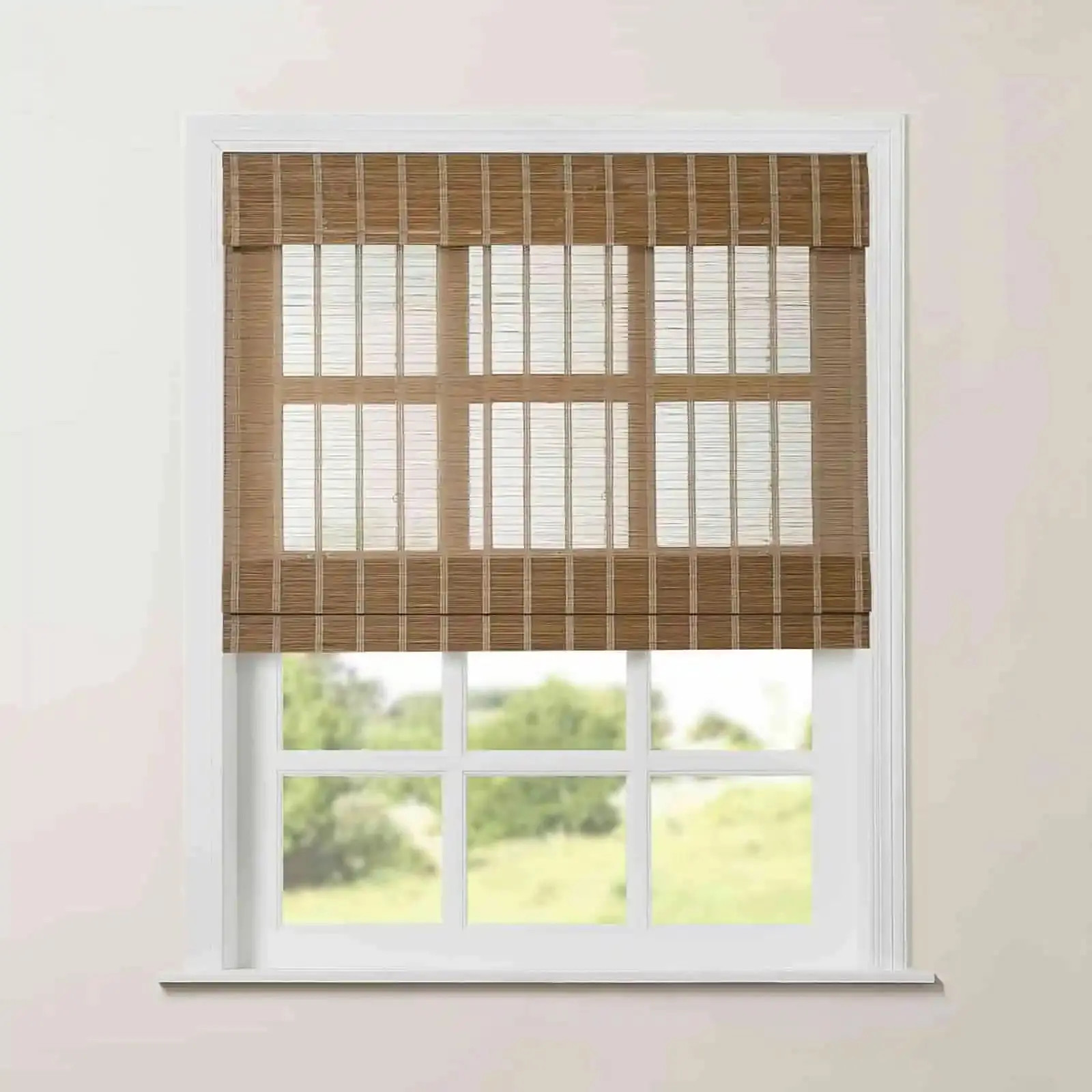 Rae Natural Pure Bamboo Woven Shades - Series Z - Interphase Cafe Z06 | TWOPAGES