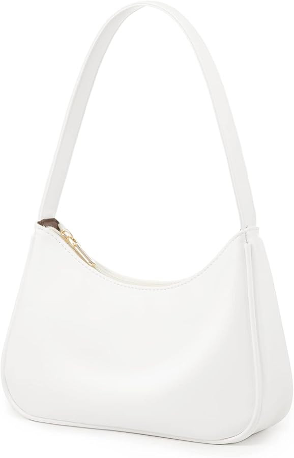 LOVEVOOK Shoulder Bag for Women, Small Purses Croc Pattern Clutch Purse Vegan Leather Little Purs... | Amazon (US)