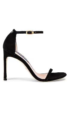 Clarita Block Sandal in Black | Revolve Clothing (Global)