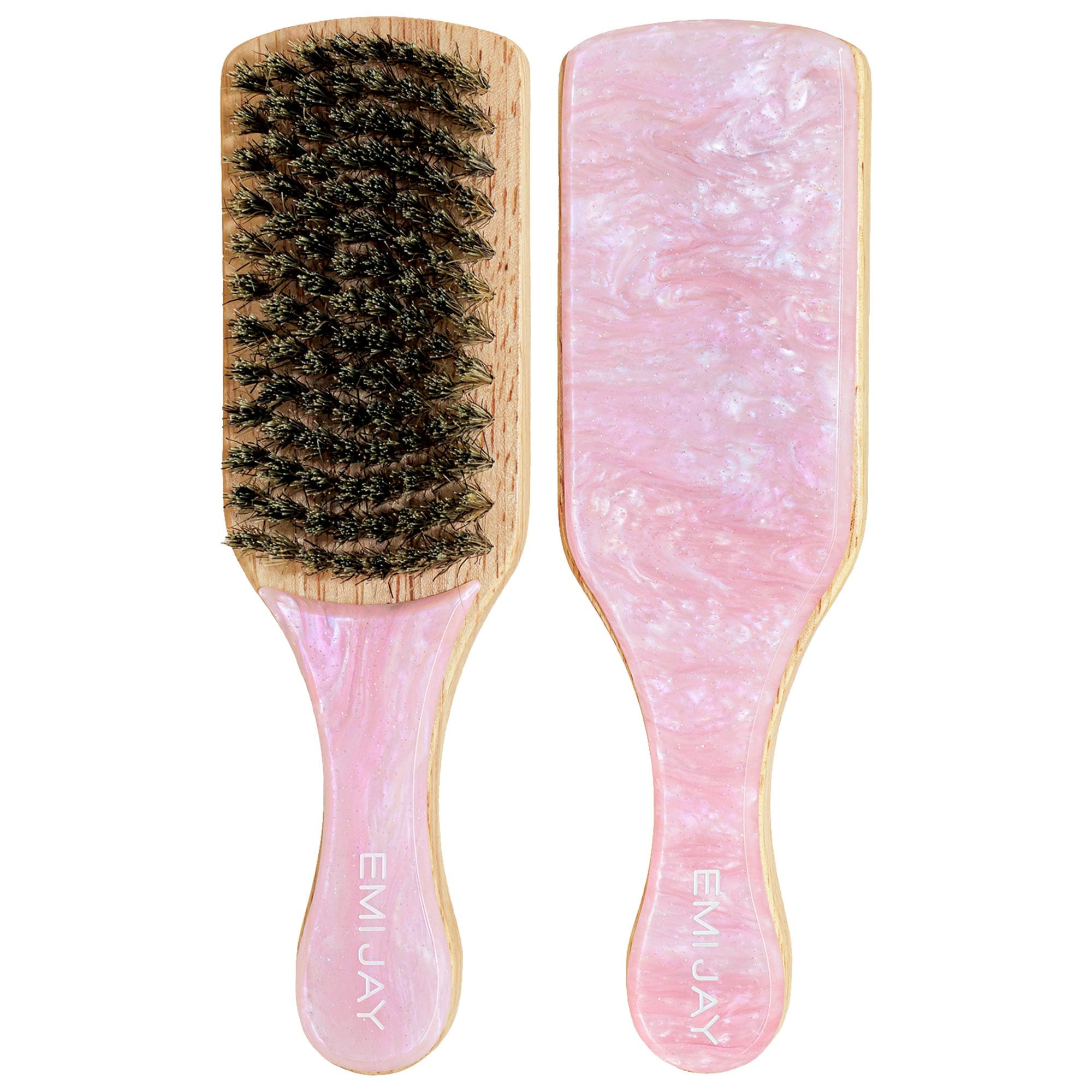 Emi Jay Mini Boar Bristle Hair Brush in Pink Sugar | Sephora (US)