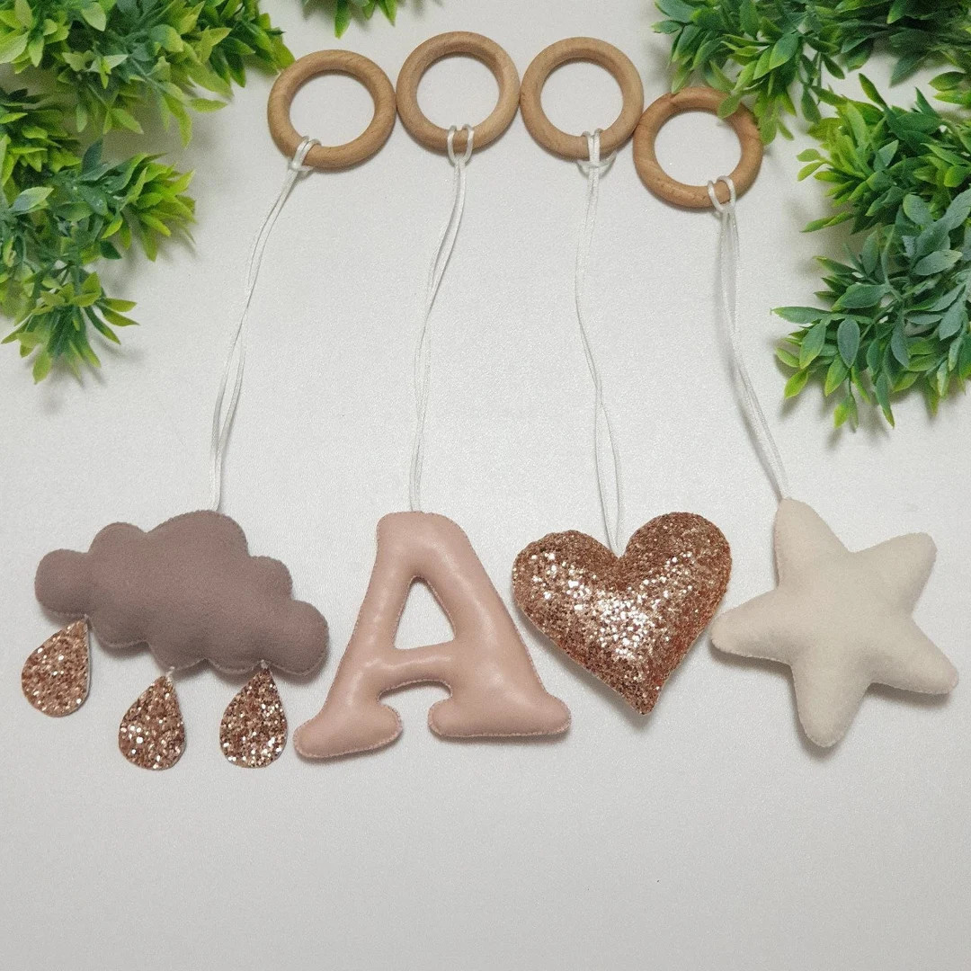 4pcs Set Baby Nordic Gym Personalized Baby Gym Toy Handmade - Etsy | Etsy (US)