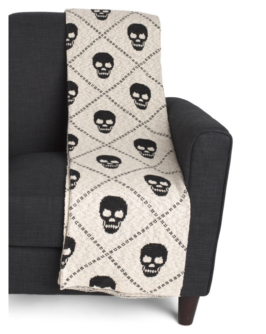 Oversized Natural Skeleton Throw | Marshalls